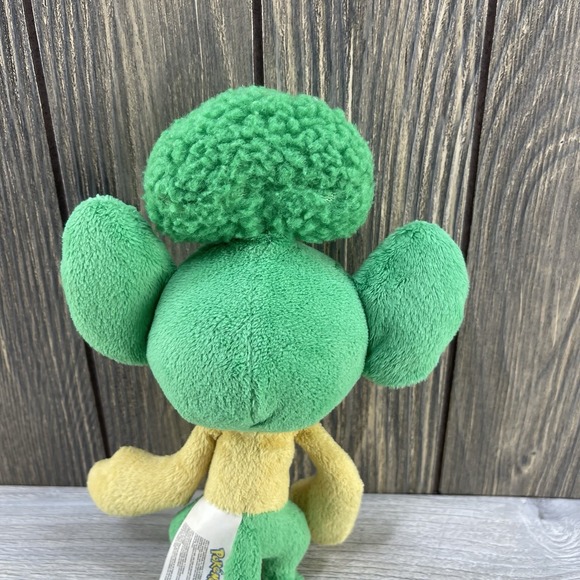 Pokemon Pansage Stuffed Plush Green Grass Type Nintendo Jakks Pacific 2011 - Picture 7 of 16